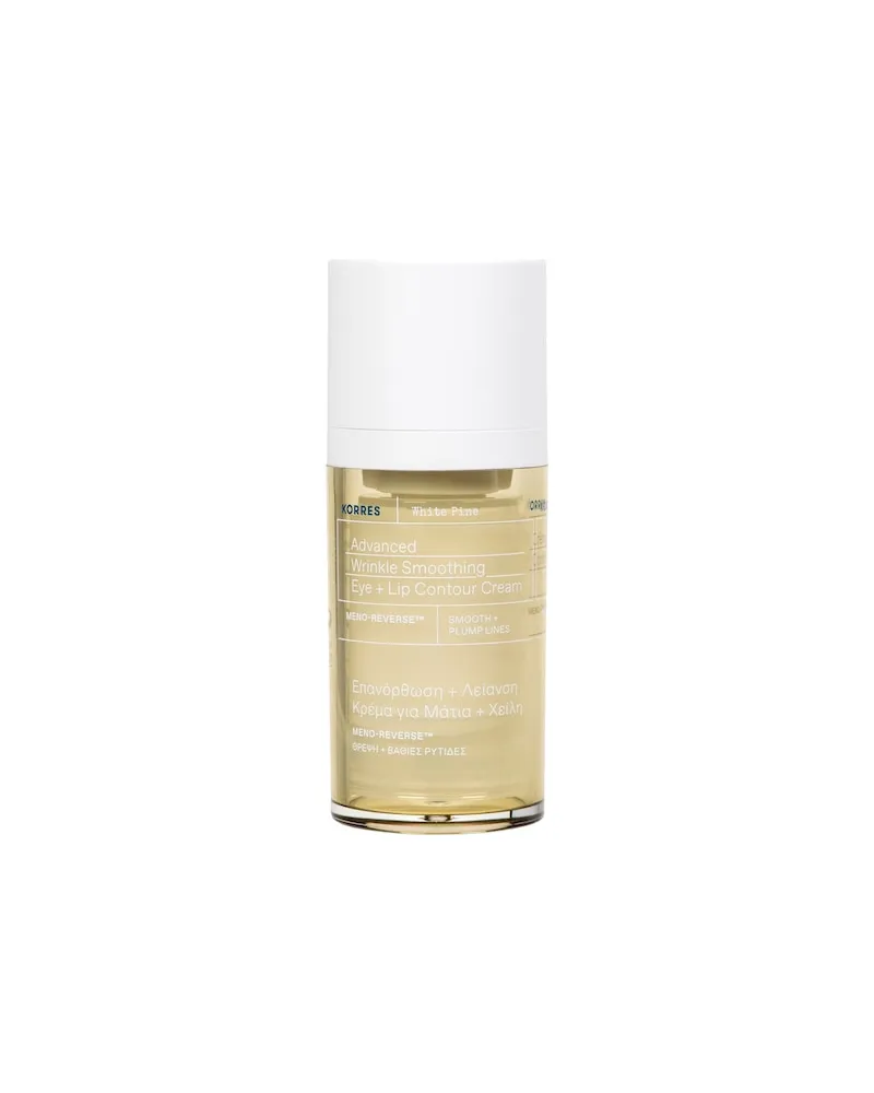 Korres Gesichtspflege White-Pine-Meno-ReverseGlättende Augen- und Lippenkonturcreme 2.746,67 € / 1 l 