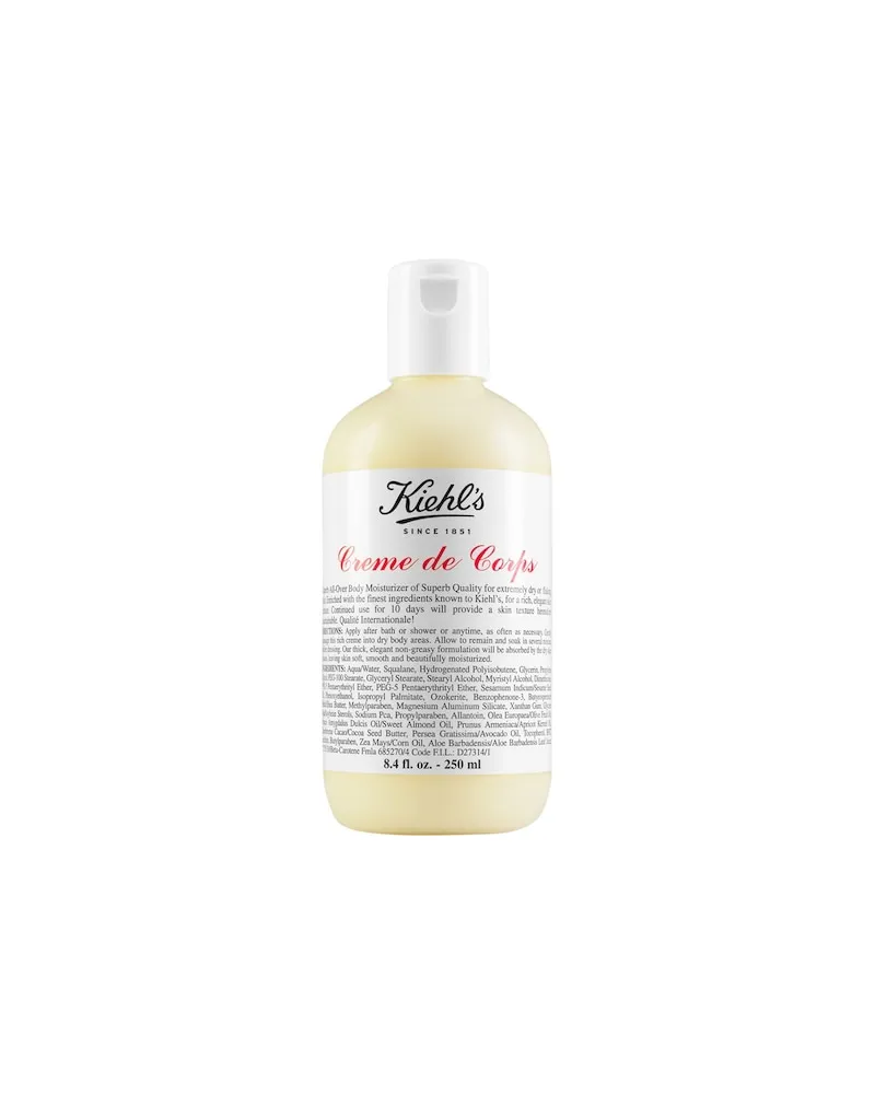 Kiehl's Kiehls Koerperpflege FeuchtigkeitspflegeCreme de Corps 114,28 € / 1 l 