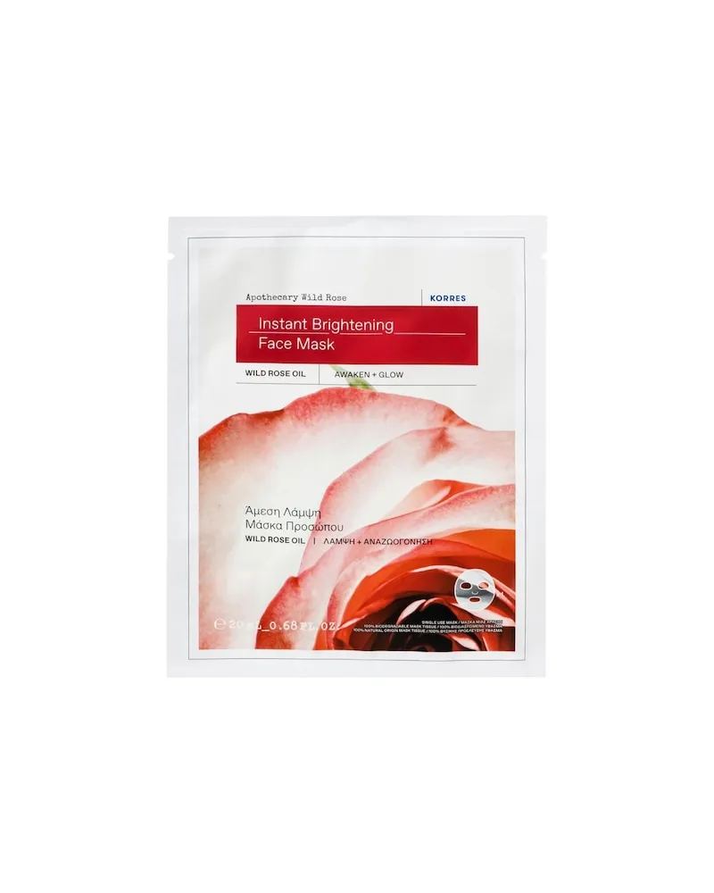 Korres Gesichtspflege Apothecary-Wild-RoseTuch-Maske 358,00 € / 1 l 