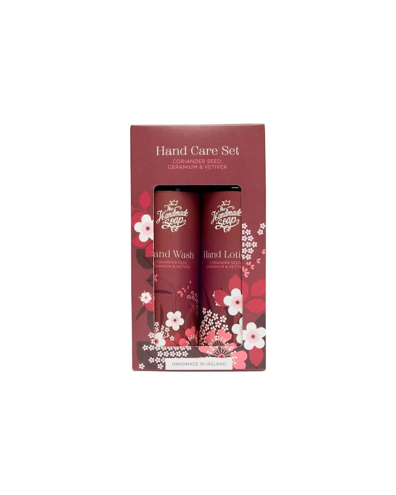 The Handmade Soap The-Handmade-Soap Collection Coriander-Seed,-Geranium-VetiverGeschenkset Handseife und Handlotion Handseife 250 ml + Handlotion 250 ml 28,00 