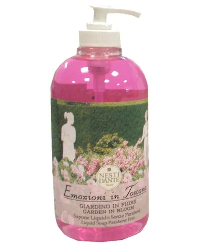 Nesti Dante Seife und Duschgel Emozione in Toscana Garden in BloomLiquid Soap 