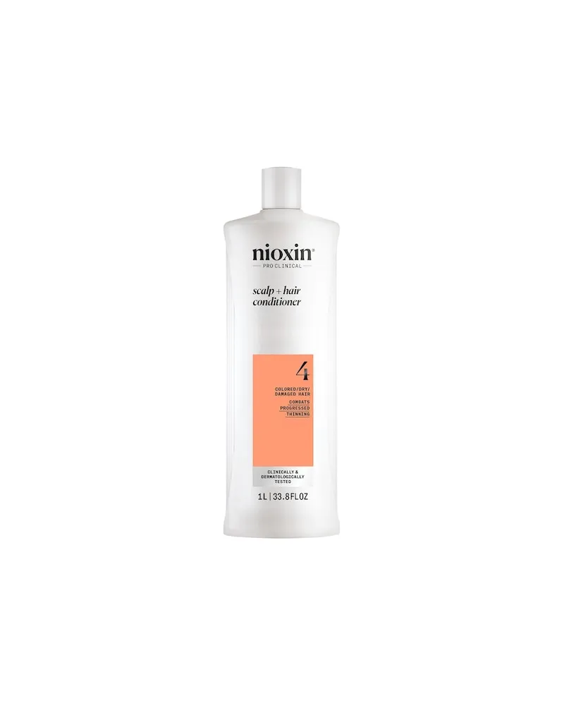 NIOXIN System-4-Coloriertes-Haar Sichtbar-duenner-werdendes-HaarColored Hair Progressed ThinningScalp Therapy Revitalising Conditioner 34,59 € / 1 l 