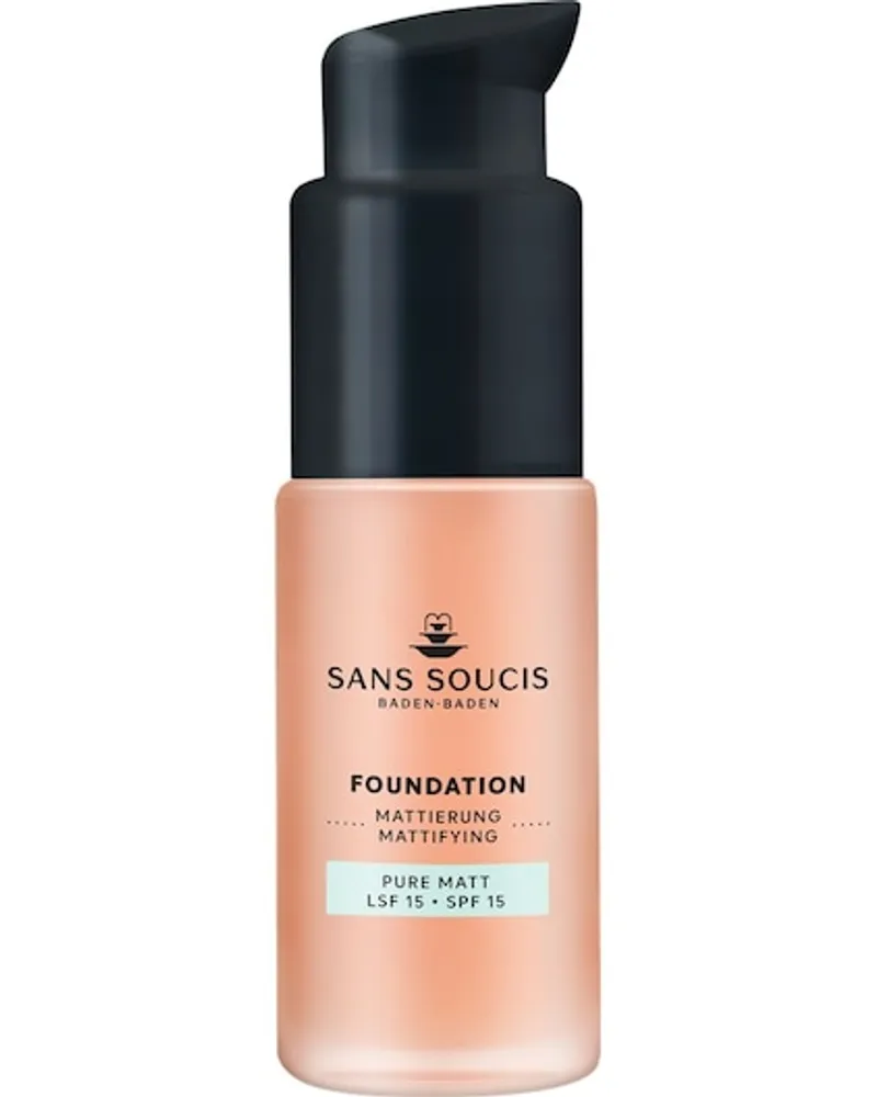 Sans Soucis Make-Up Gesicht Pure Matt Foundation 10 Light Beige 