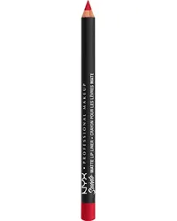 NYX Cosmetics Lippen Make-up Konturenstift Suede Matte Lip Liner Brown 