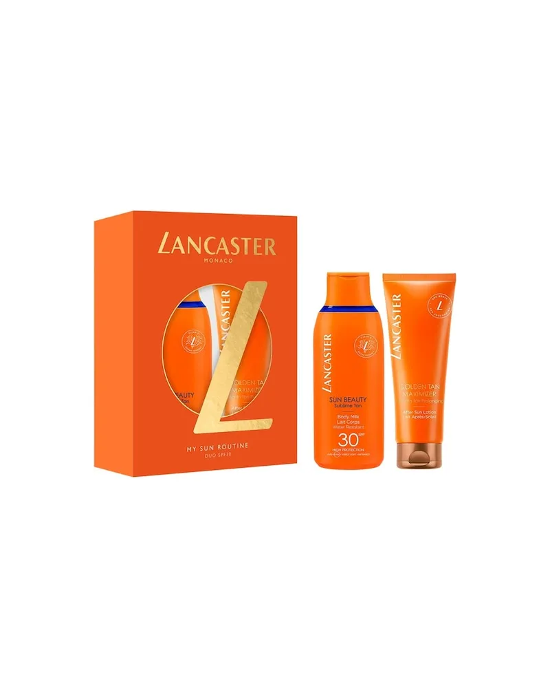 Lancaster Sonnenpflege Sun-BeautyGeschenkset Sun Beauty - Body Milk SPF30 175 ml + Golden Tan Maximiser - After Sun Lotion 125 ml 32,70 