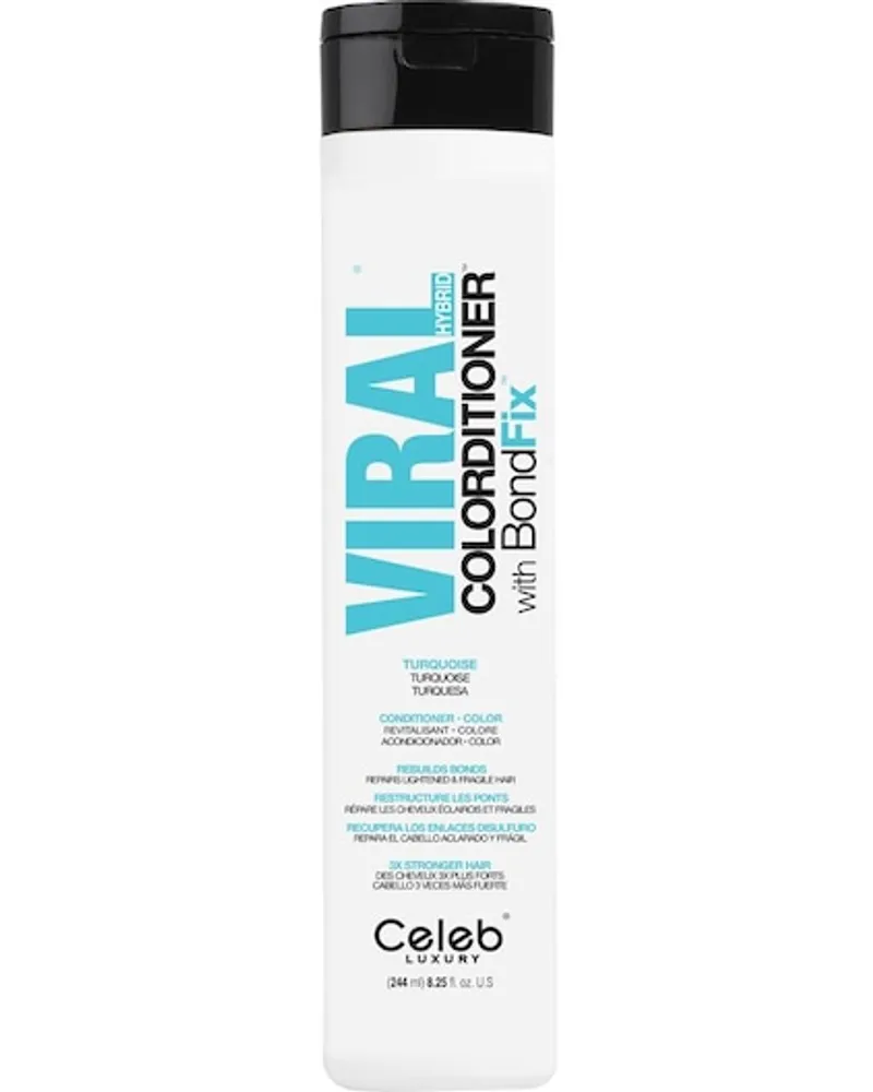 CELEB LUXURY Haarpflege Viral Colorditioner Pastel Turquoise Colorditioner 