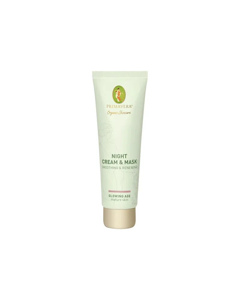 Primavera Gesichtspflege Glowing-AgeNight Cream & Mask Smoothing & Renewing 798,00 € / 1 l 