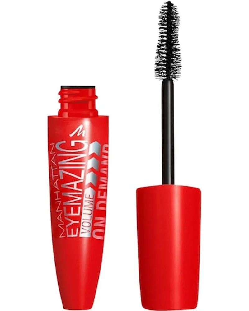 Manhattan Make-up Augen On DemandEyemazing Volume Mascara 1010 Black 