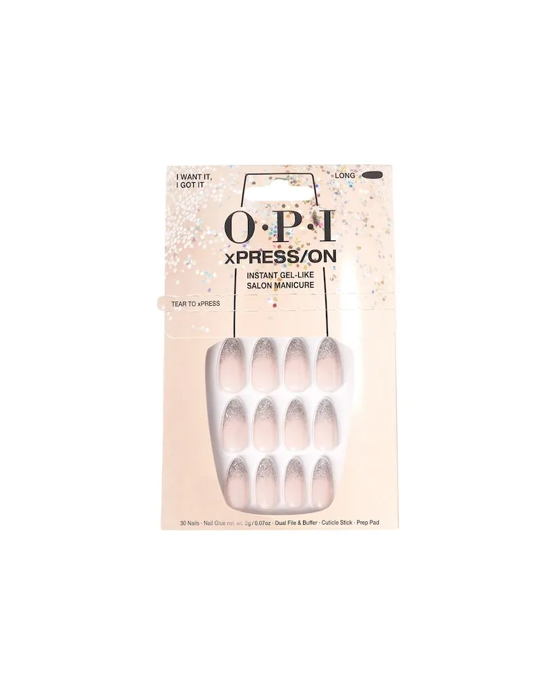 OPI Kunstnaegel-Nageldesign- xPRESSONLongKunstnägel I want it, i got it 14,20 