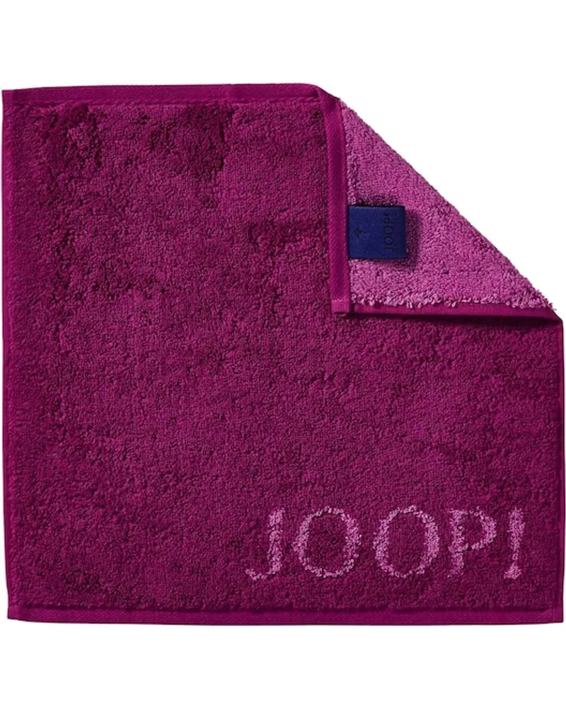 JOOP! Handtücher Classic Doubleface Seiflappen Cassis 30 x 30 cm 