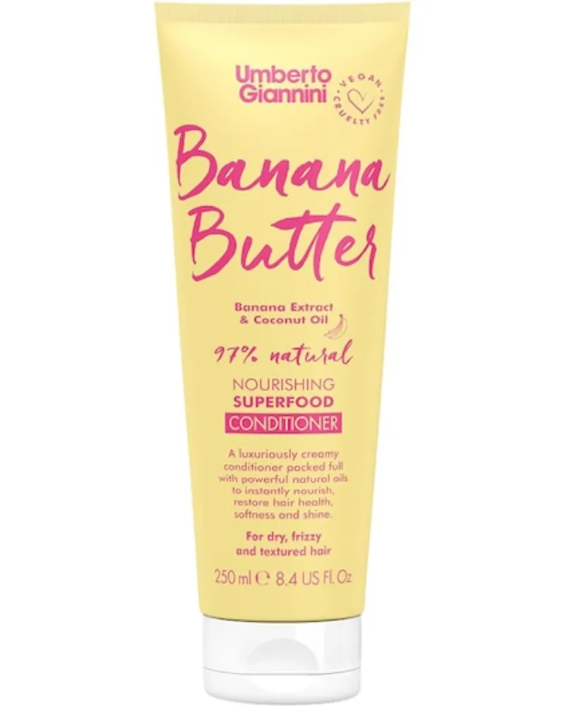 Umberto Giannini Collection Banana Butter Nourishing Superfood Conditioner 