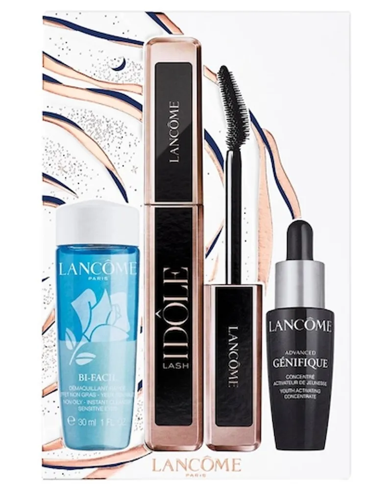 LANCÔME Make-up Mascara Geschenkset Lash Idôle Mascara 8 ml + Bi-Facil 30 ml + Advanced Génifique Serum 10 ml 