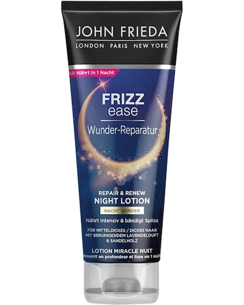 John Frieda Haarpflege Frizz Ease Wunder-ReparaturRepair & Renew Night-Lotion 