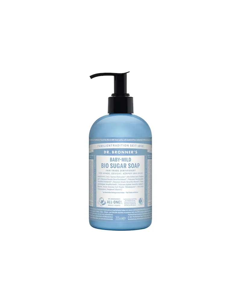 Dr. Bronner's Dr-Bronners Pflege FluessigseifenBaby-Mild Bio Sugar Soap 39,42 € / 1 l 