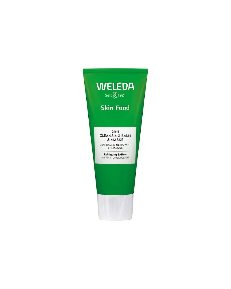 Weleda Gesichtspflege ReinigungReinigt und regeneriert normale bis trockene HautSkin Food 2in1 Cleansing Balm & Maske 155,47 € / 1 l 