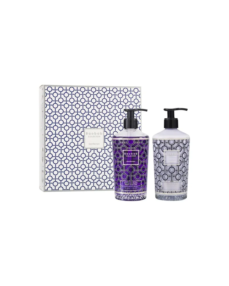 Baobab Collection Collection Women & Gentlemen Geschenkset Gentlemen Hand Wash Gel 350 ml + Body & Hand Lotion 350 ml 