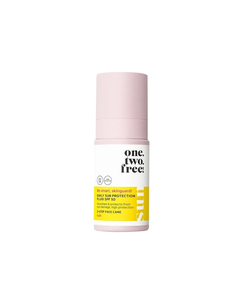 one.two.free! Onetwofree! Pflege GesichtspflegeDaily Sun Protection Fluid SPF 50 733,00 € / 1 l 