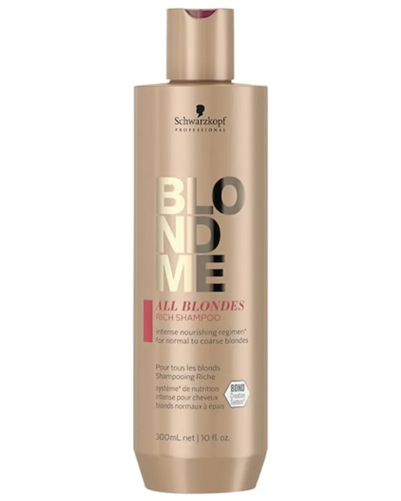 Schwarzkopf BlondMe All Blondes RICH Rich Shampoo 