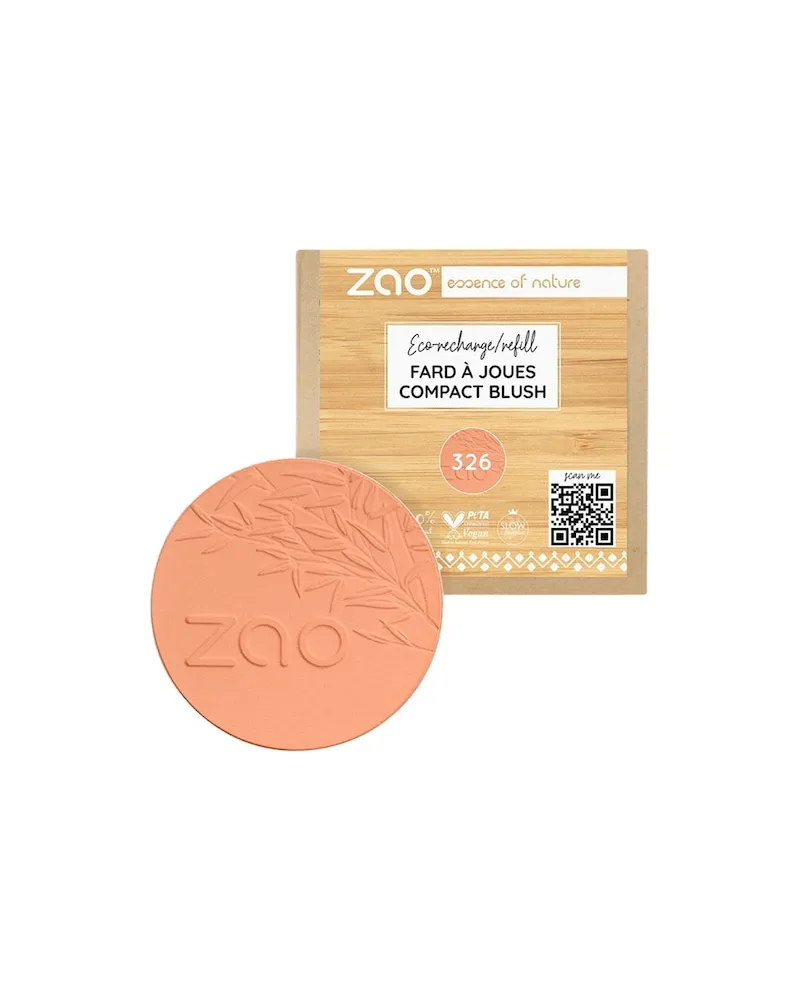 Zao Gesicht Rouge-HighlighterRefill Compact Blush Nr. 326 Natural Radiance 