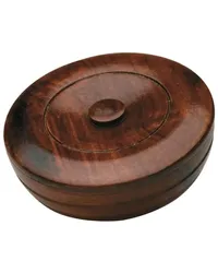 Taylor of Old Bond Street Herrenpflege Sandelholz-Serie Sandalwood Herbal Shaving Hard-Soap in Wooden Bowl 