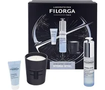 Pflege Gesichtspflege Geschenkset Hydra-Hyal Serum 30 ml + Hydra-Hyal Cream 15 ml + Kerze 70 g