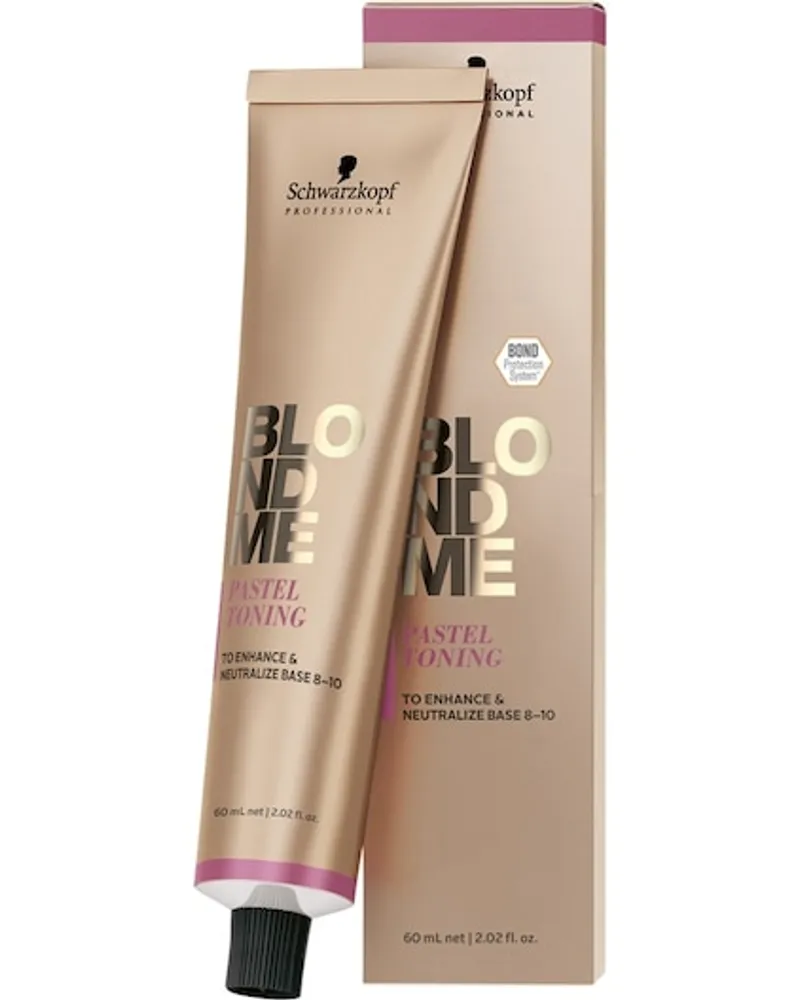 Schwarzkopf BlondMe Farbe Pastel Toning Clear 