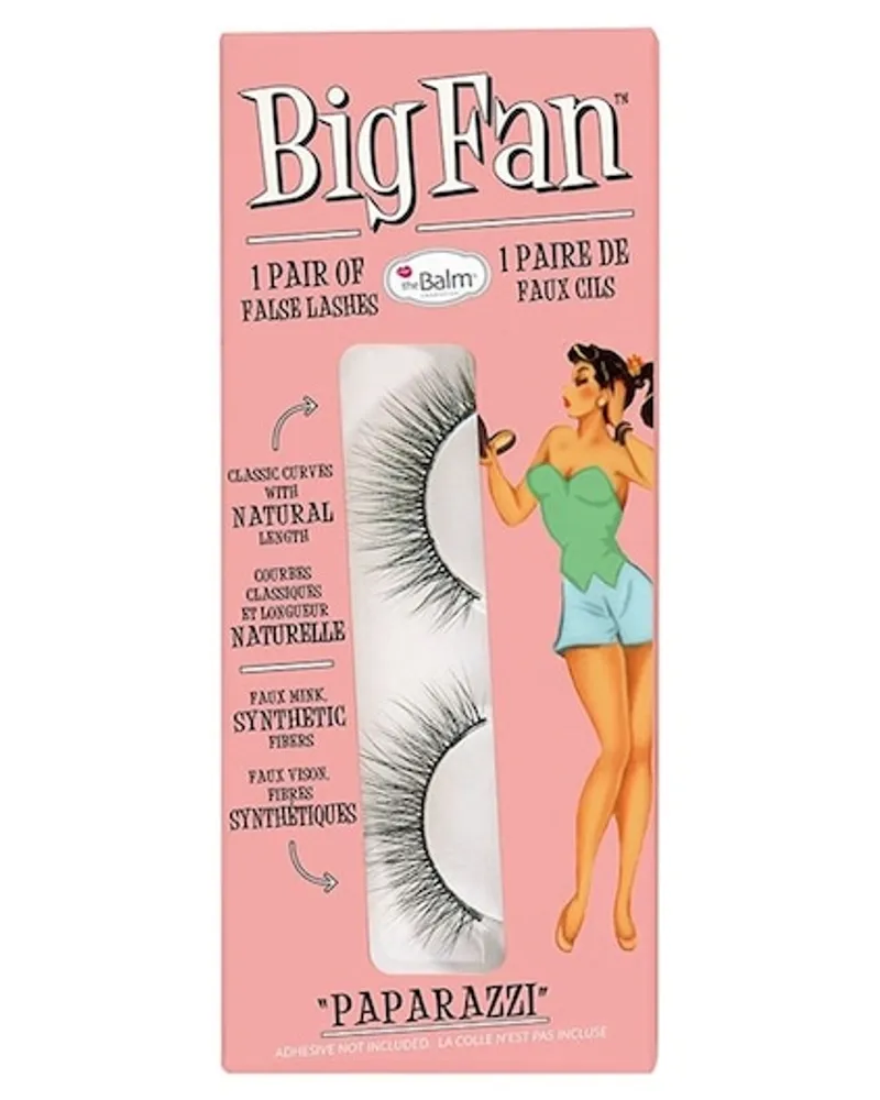 the Balm Augen Lashes Big Fan Lashes Paparazzi 