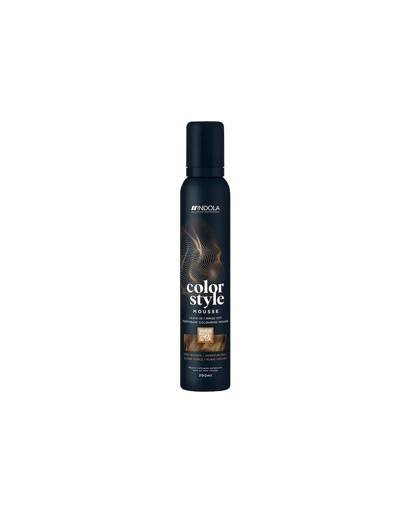 Indola Semi-permanente-Haarfarbe Color-Style-MousseDark Blonde 109,90 € / 1 l 