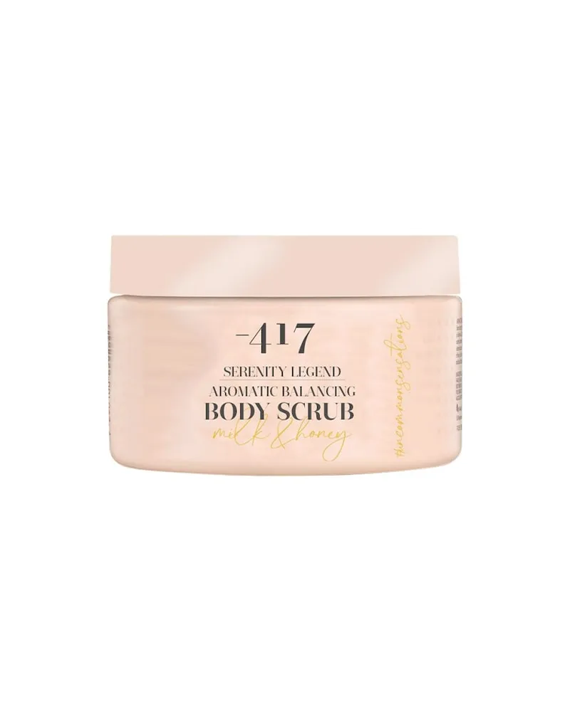 MINUS 417 Koerperpflege Serenity-LegendAromatic Balancing Body Scrub Milk & Honey 72,40 € / 1 kg 