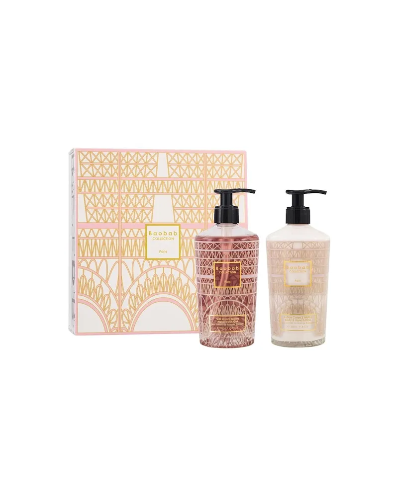 Baobab Collection Collection My-First-BaobabGeschenkset Paris Hand Wash Gel 350 ml + Body & Hand Lotion 350 ml 110,00 