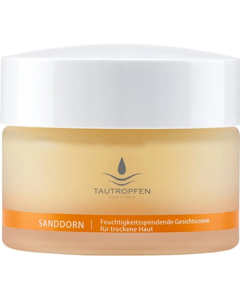 Tautropfen Pflege Sanddorn Nourishing Solutions Feuchtigkeitsspendende Gesichtscreme 