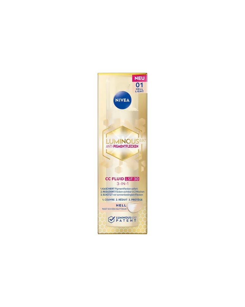 Nivea Collection Luminous630CC Fluid LSF 30 mittel 674,75 € / 1 l 