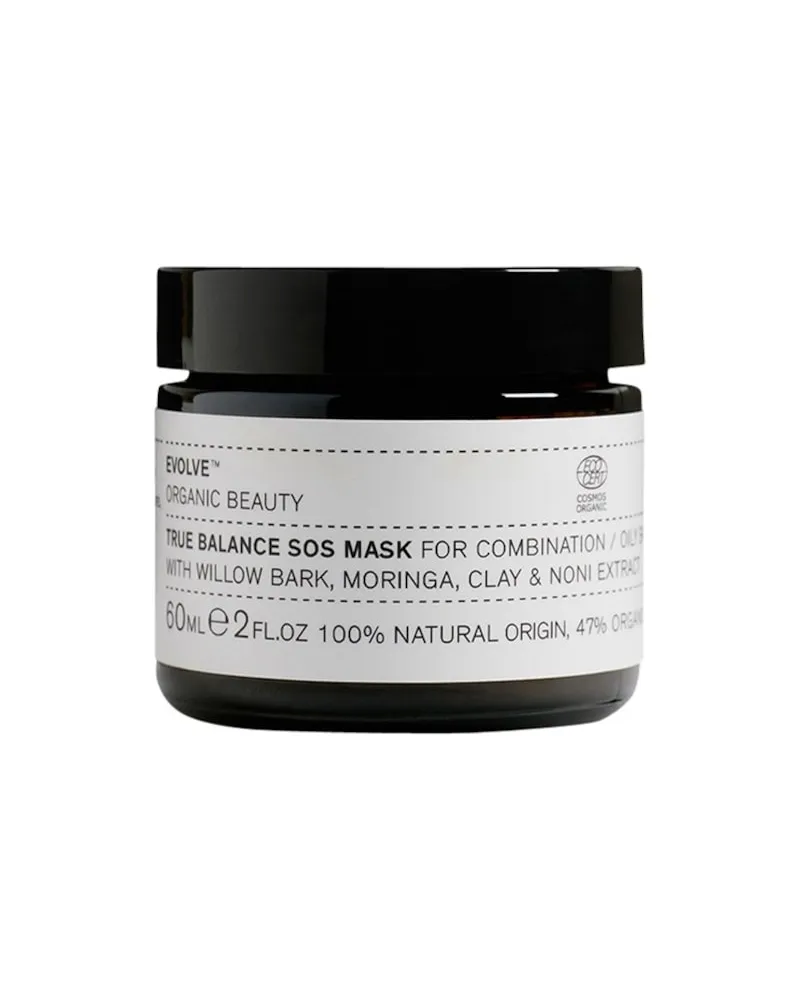 Evolve Organic Beauty Gesichtspflege Gesichtsmasken True Balance SOS Mask 