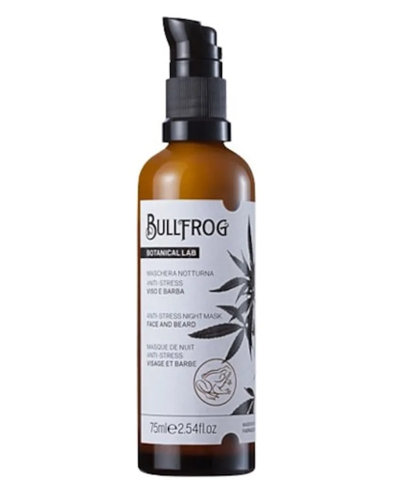 Bullfrog Pflege Gesichtspflege Botanical LabAnti-Stress Night Mask 