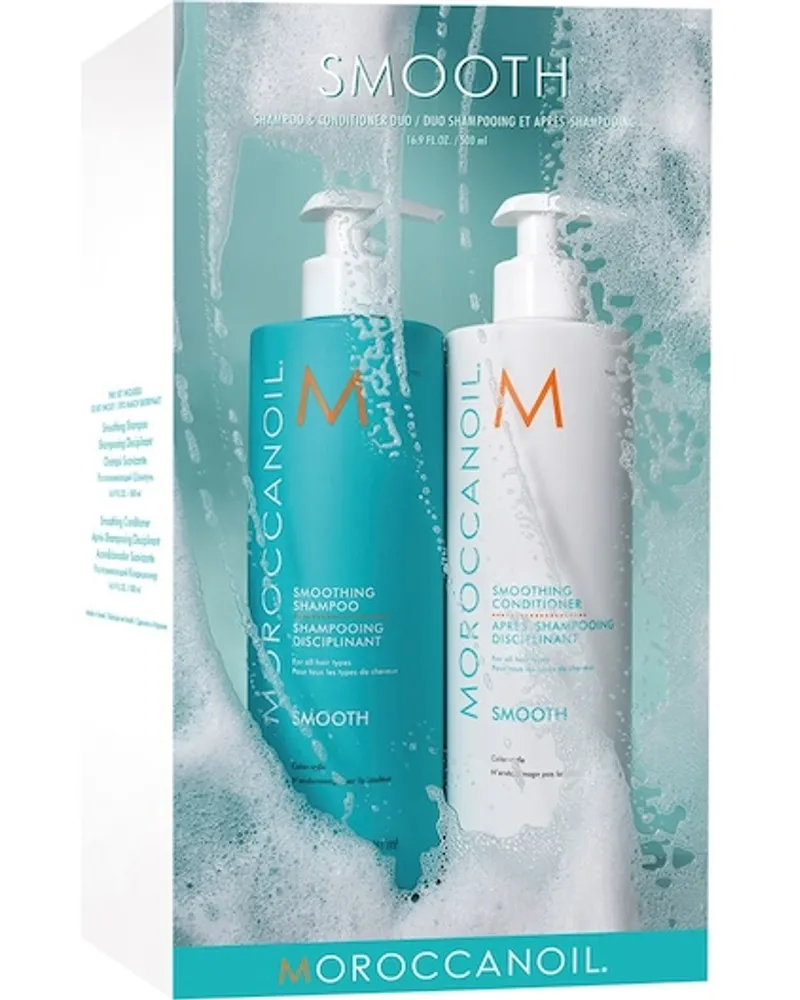 MOROCCANOIL Haarpflege Pflege Smooth Duo Smoothing Shampoo 500 ml + Smoothing Conditioner 500 ml 