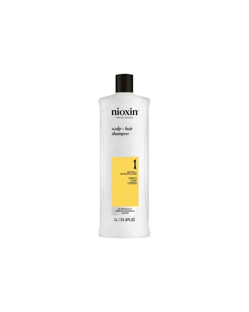 NIOXIN SYSTEM-1 Naturbelassenes,-dezent-duenner-werdendes-HaarNatural Hair Progressed ThinningCleanser Shampoo 34,59 € / 1 l 