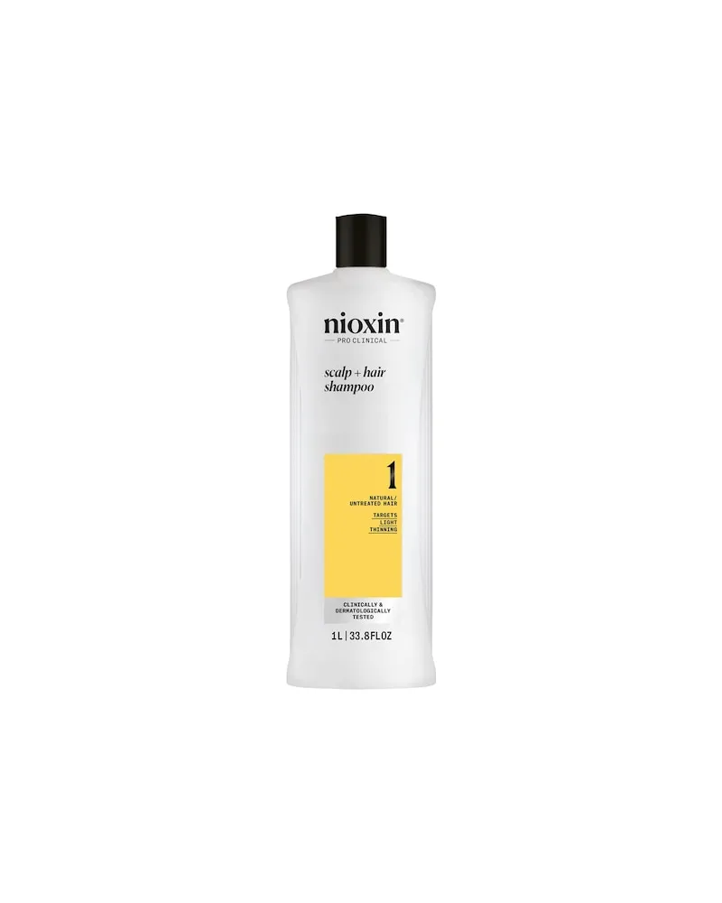 NIOXIN SYSTEM-1 Naturbelassenes,-dezent-duenner-werdendes-HaarNatural Hair Progressed ThinningCleanser Shampoo 34,59 € / 1 l 