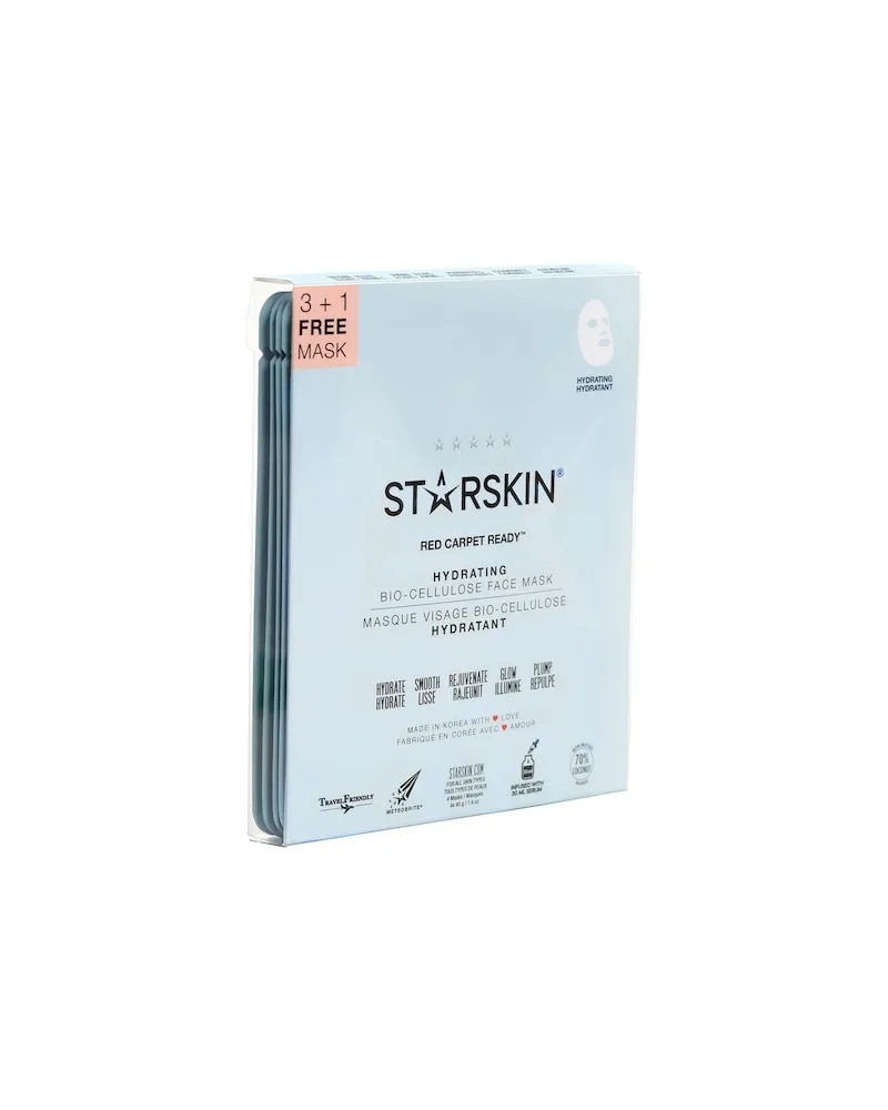 STARSKIN Masken TuchmaskeRed Carpet ReadyHydrating Face Mask Set Bio-Cellulose 592,00 € / 1 kg 