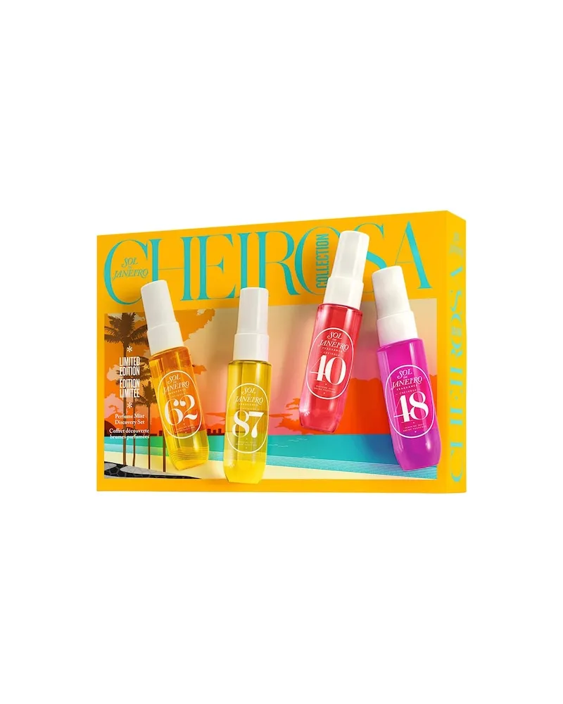 Sol de Janeiro Sol-de-Janeiro Kollektionen Cheirosa-62Limited EditionPerfume Mist Discovery Set 1 Cheirosa 62™ Perfume Mist Cheirosa 87 Rio Radiance™ Perfume Mist Cheirosa 40 Bom Dia Bright™ Perfume Mist Cheirosa 48 Perfume Mist 30 ml (1.266,67 € / 1 l 