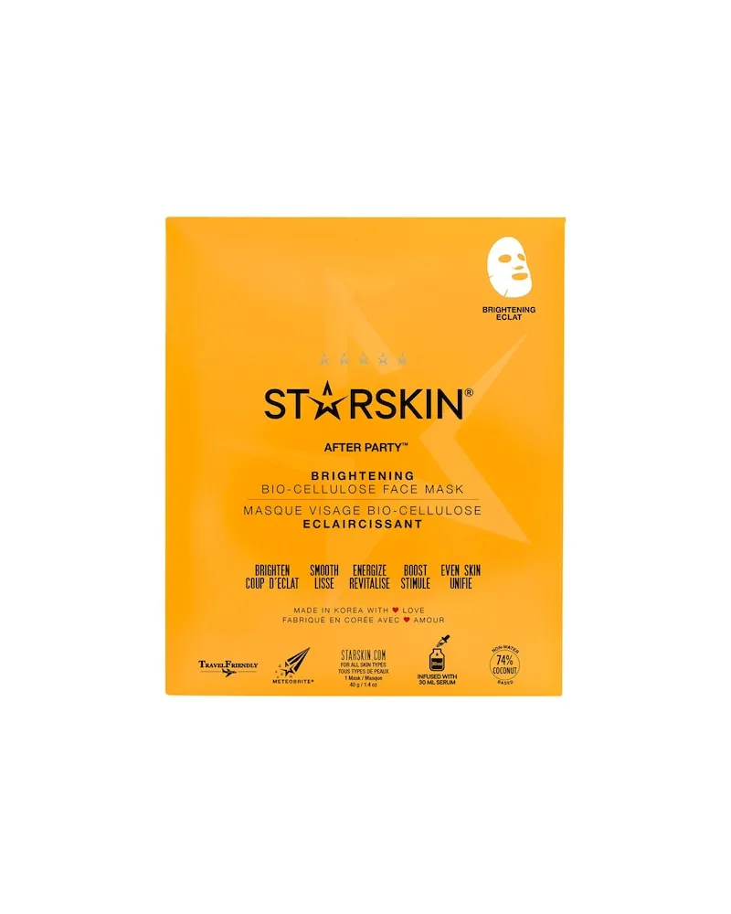 STARSKIN Masken TuchmaskeBrightening Face Mask Bio-Cellulose 825,00 € / 1 kg 
