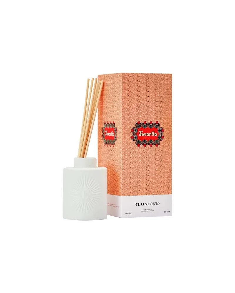 Claus Porto Claus-Porto Home DiffusersFavorito Red Poppy Diffuser 375,00 € / 1 l 