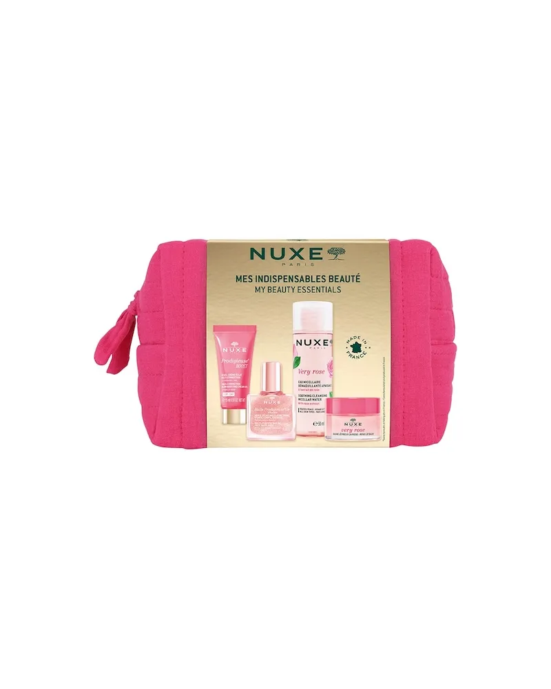 Nuxe Gesichtspflege Very-RoseFloraleMy Beauty Essentials Set Cream-Gel 15 ml + Micellar Water 50 ml + Lip Balm 15 g + Dry Oil 10 ml 23,92 