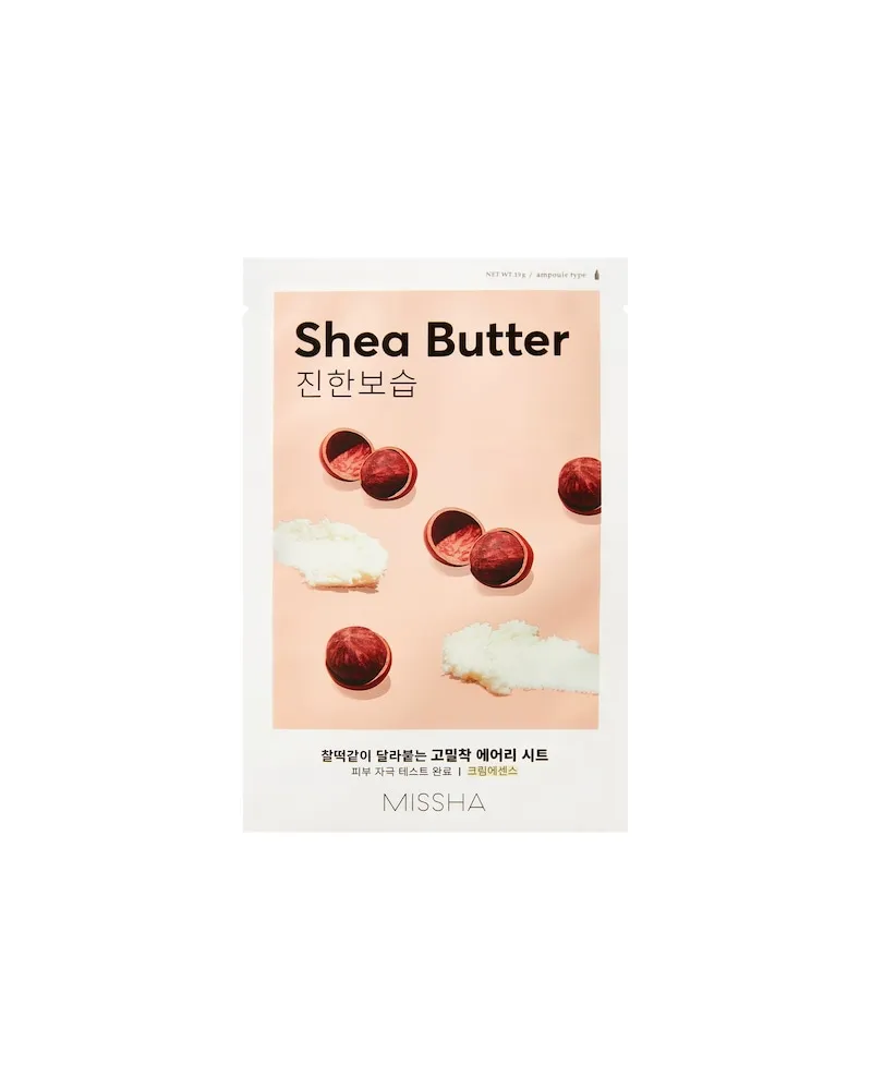 Missha Masken TuchmaskenAiry FitMask Shea Butter 118,42 € / 1 kg 