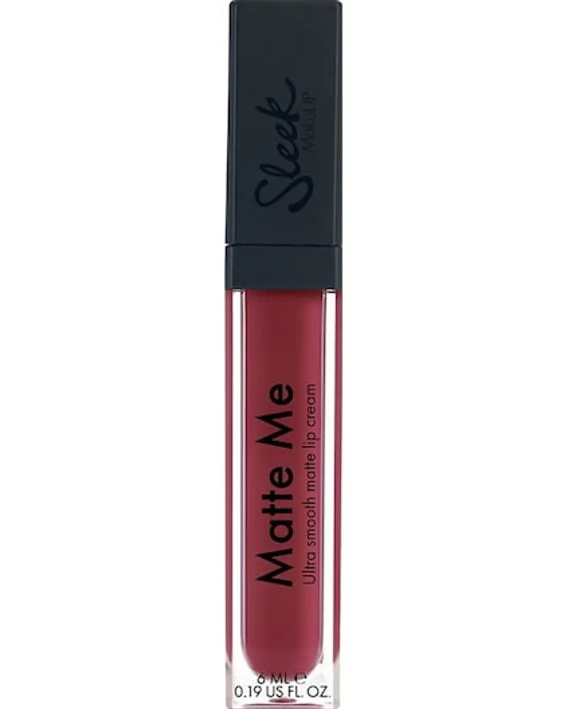 SLEEK Lippen Make-up Lip Gloss Matte Me Lip Cream Velvet Slipper 