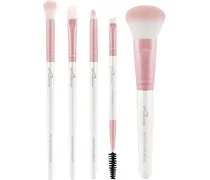 Pinsel Pinselset Prime Vegan Candy Daily Selection Round Blender + Pencil Brush + Full Face Brush + Cream Shader + Duo Brow Brush