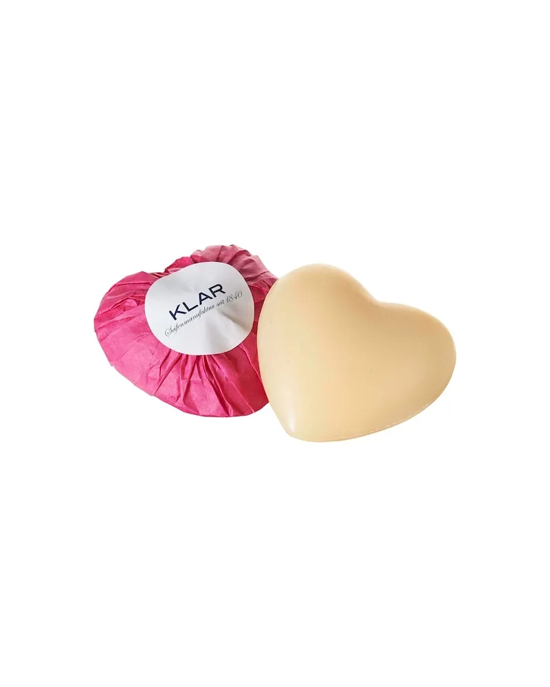Klar Seifen Klar-Seifen Pflege Feste-SeifenpalmölfreiSeife Rosenblütenherz 76,92 € / 1 kg 