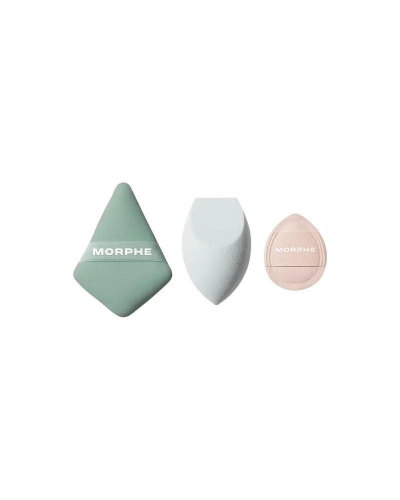 MORPHE Zubehoer SchwaemmeAll Bases Covered 3-Piece Tool Set Cloud Cushion Mini Puff 1x + One & Done Multifunctional Makeup Sponge 1x + To the Point Dual-Sided Powder Puff 17,00 