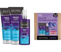 Haarpflege Frizz Ease Geschenkset Shampoo 250 ml + Conditioner 250 + Spray 200 ml + 1x  Mask