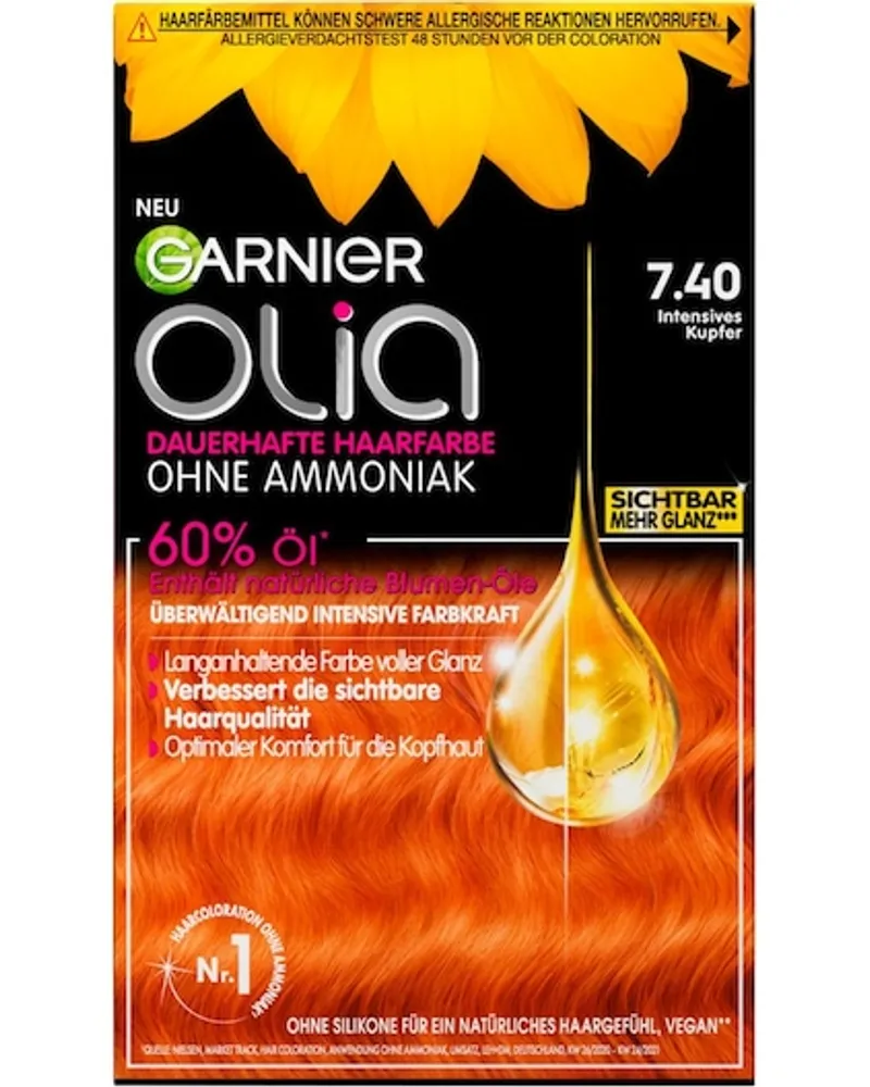 Garnier Haarfarben Olia Dauerhafte Haarfarbe 110 Kühles Aschblond 