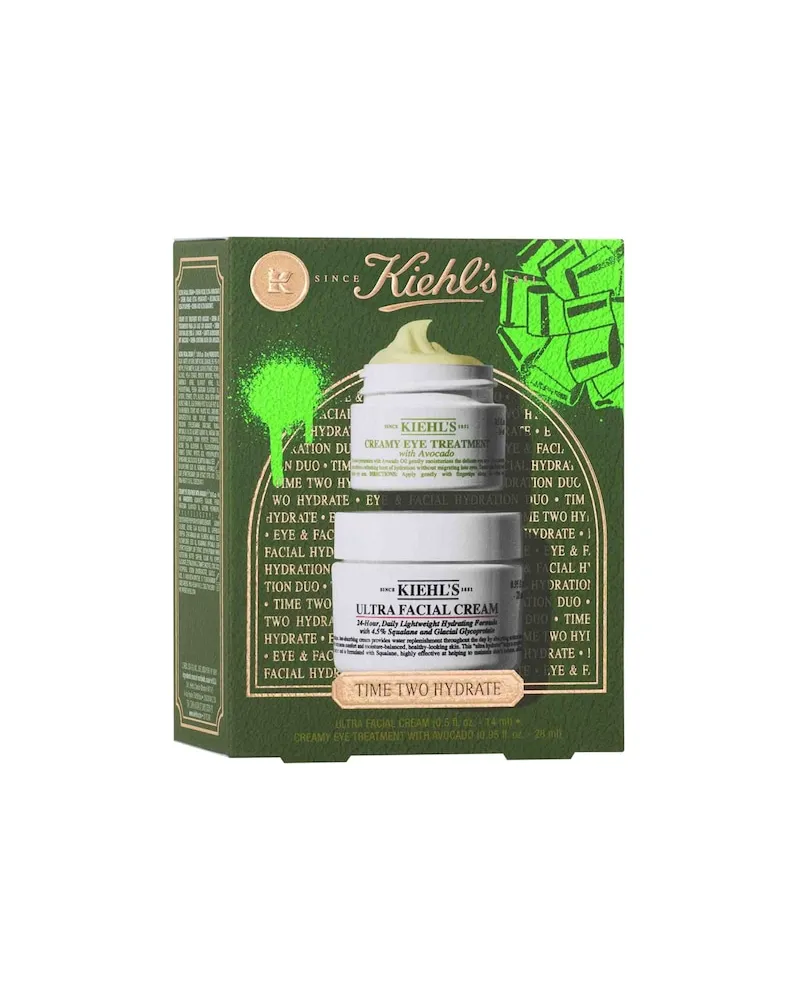Kiehl's Kiehls Gesichtspflege FeuchtigkeitspflegeTime Two Hydrate Holiday Set Creamy Eye Treatment with Avocado 14 ml + Ultra Facial Cream 28 ml 49,00 